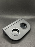 Magnetic Double Bottle Cap Feeding Ledge w/ Caps