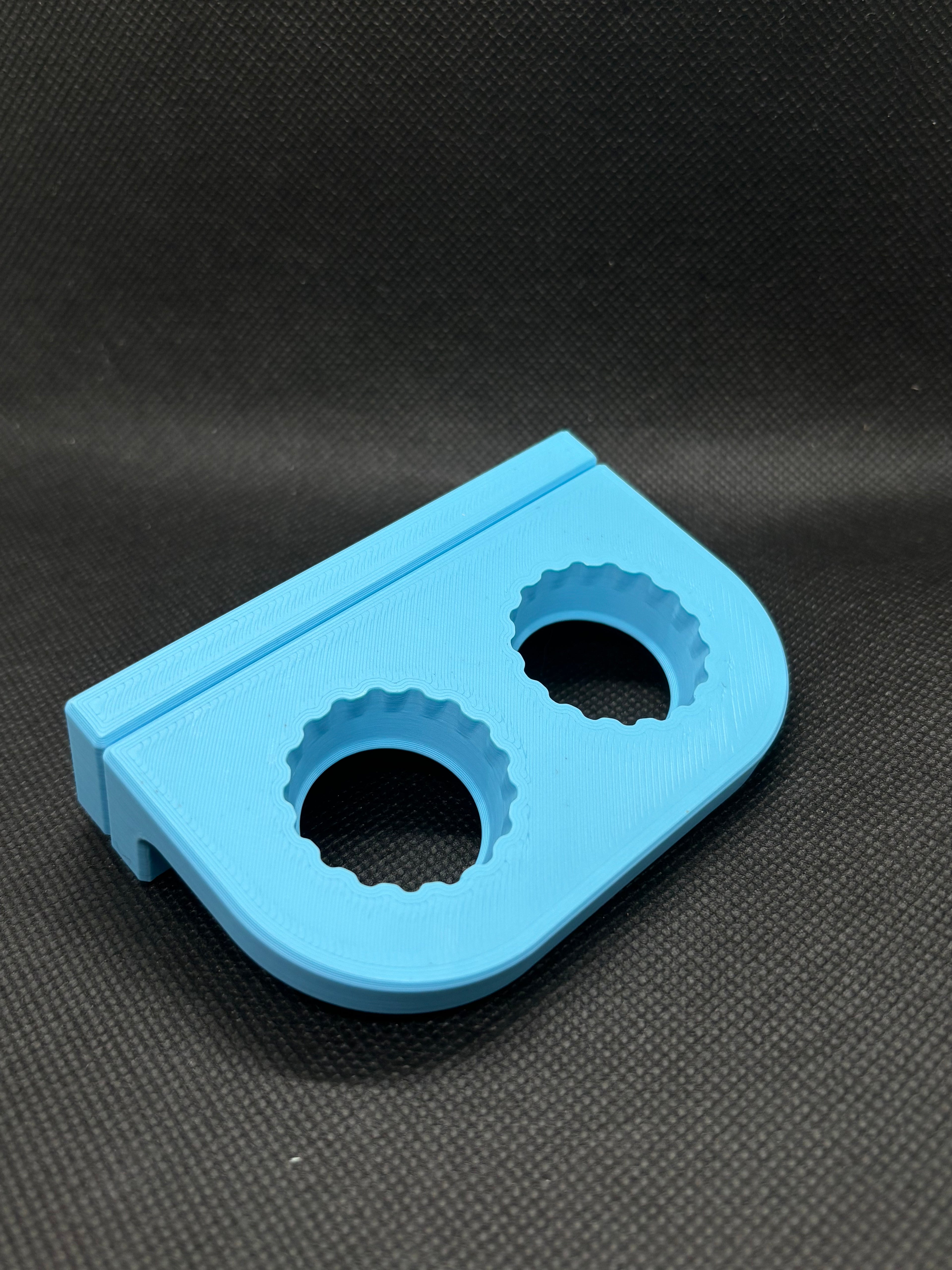 Magnetic Double Bottle Cap Feeding Ledge