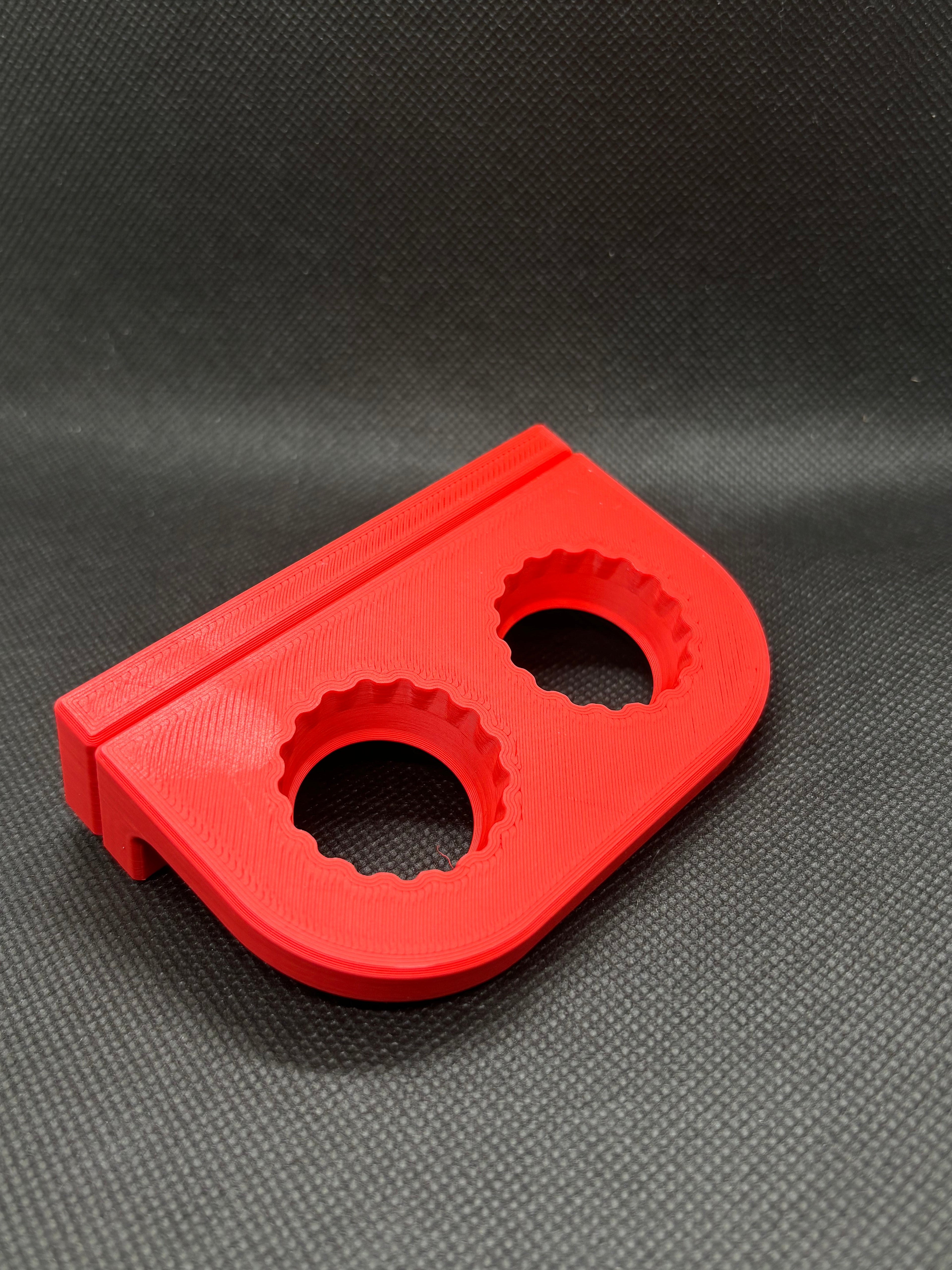 Magnetic Double Bottle Cap Feeding Ledge