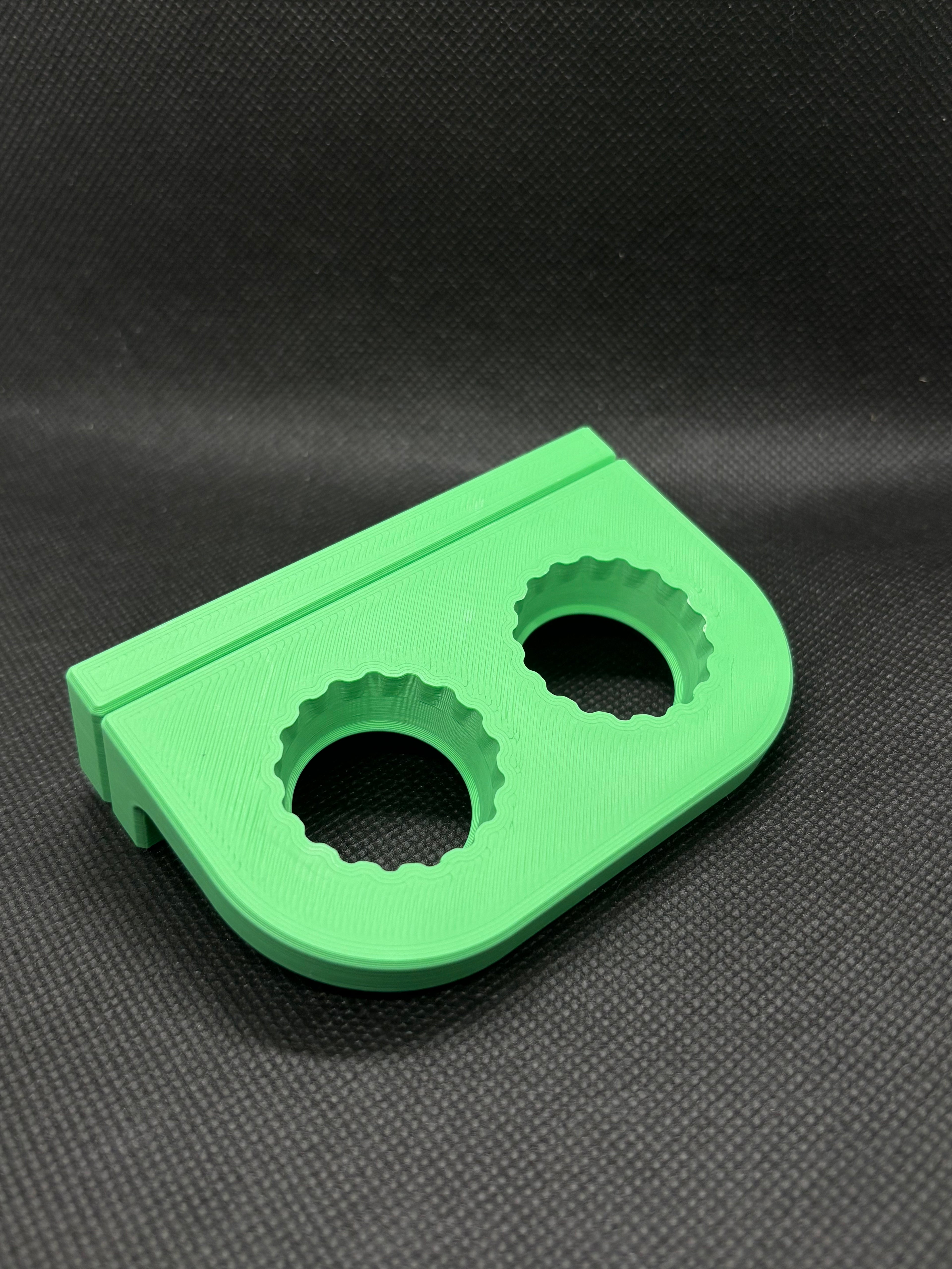 Magnetic Double Bottle Cap Feeding Ledge