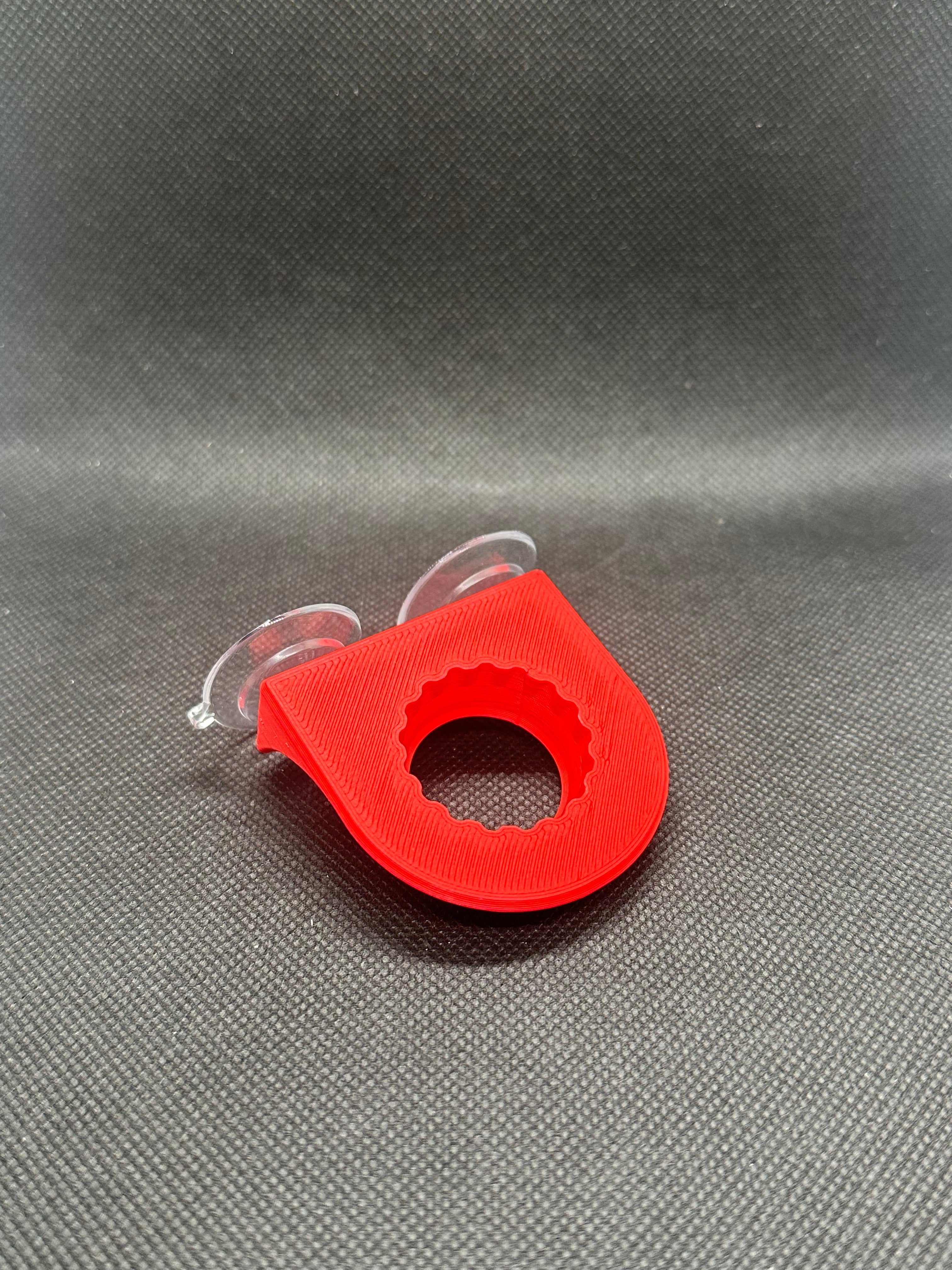Suction Cup Single Bottle Cap Feeding Ledge