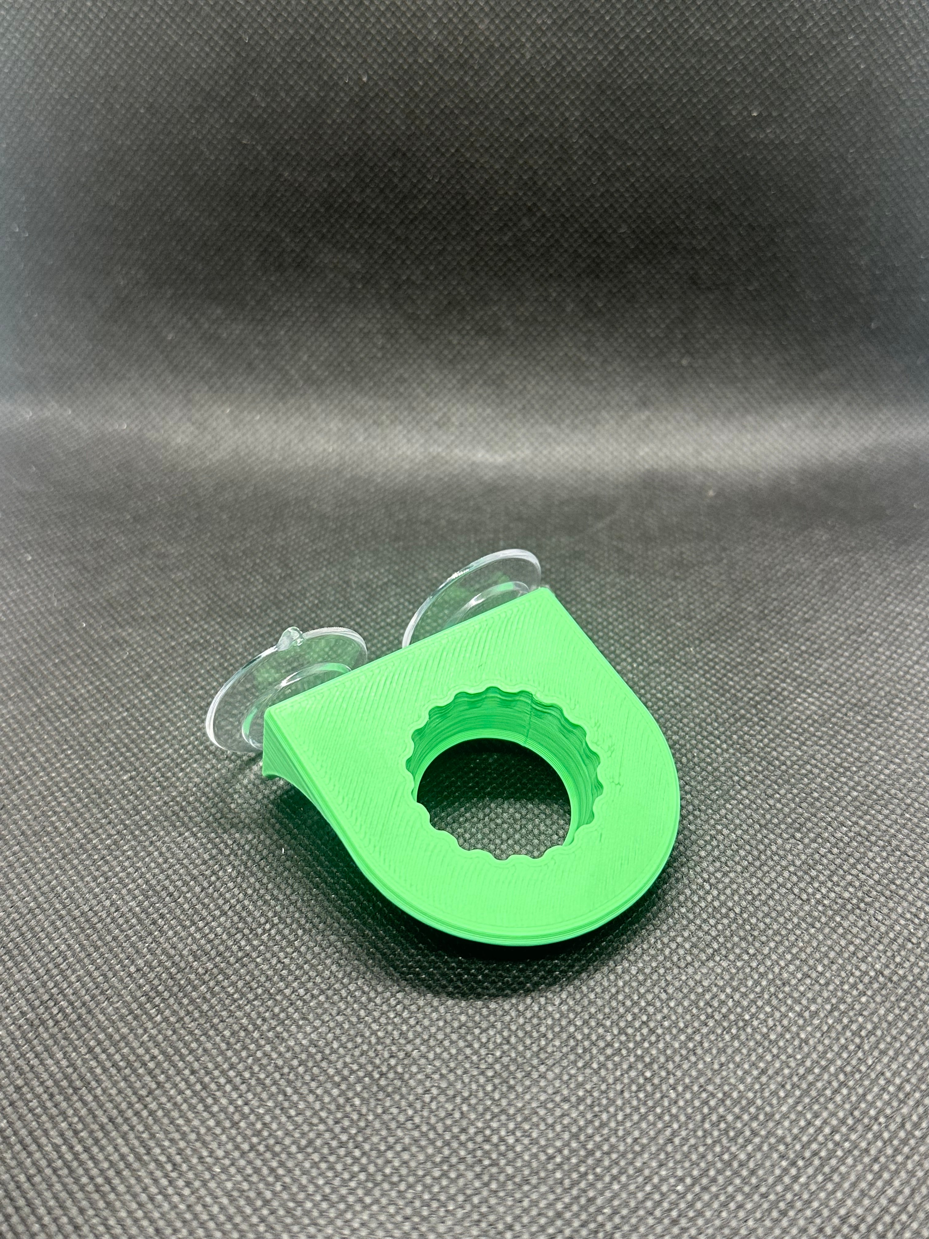 Suction Cup Single Bottle Cap Feeding Ledge