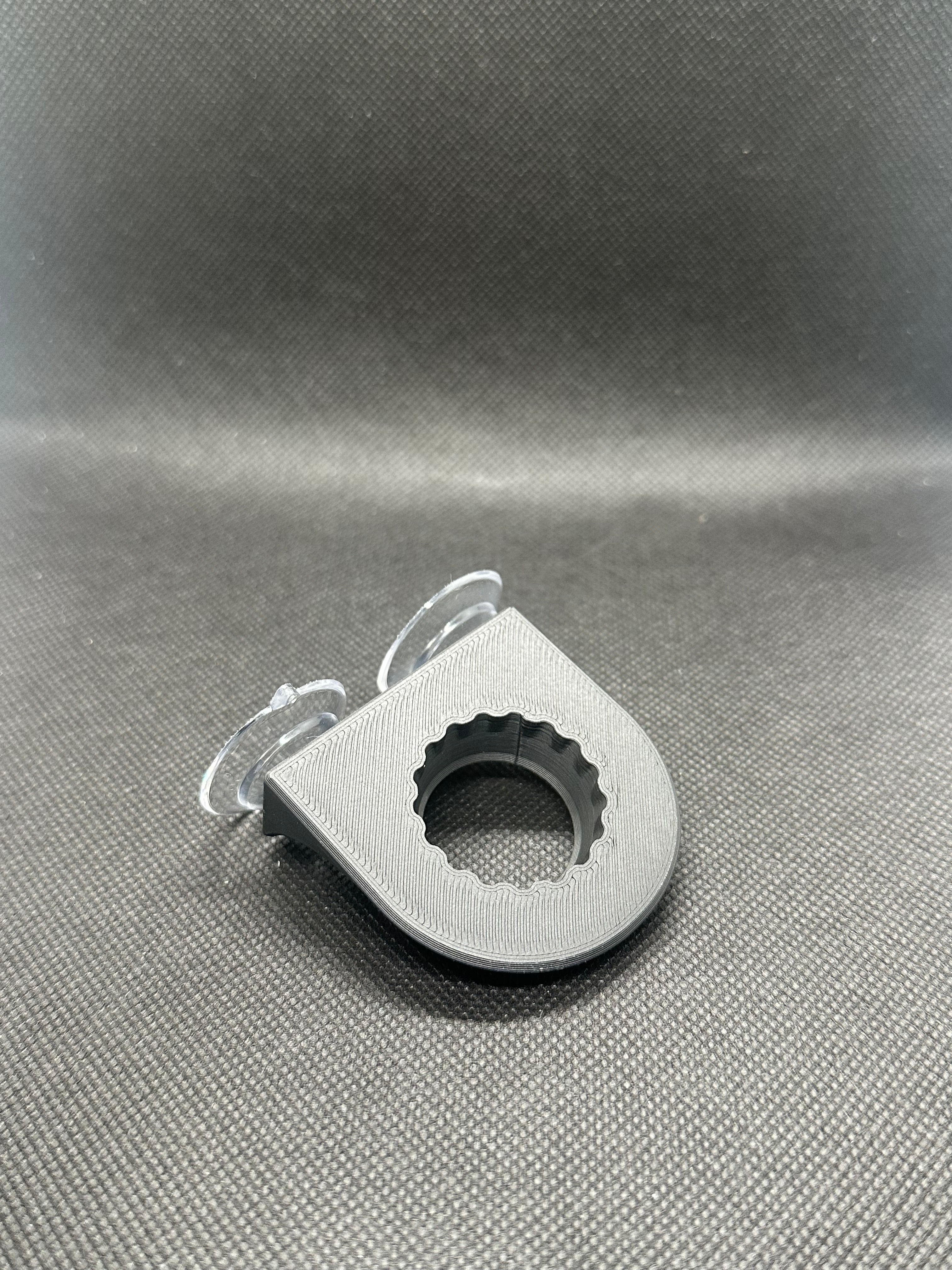 Suction Cup Single Bottle Cap Feeding Ledge