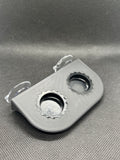 Suction Cup Double Bottle Cap Feeding Ledge w/ Caps