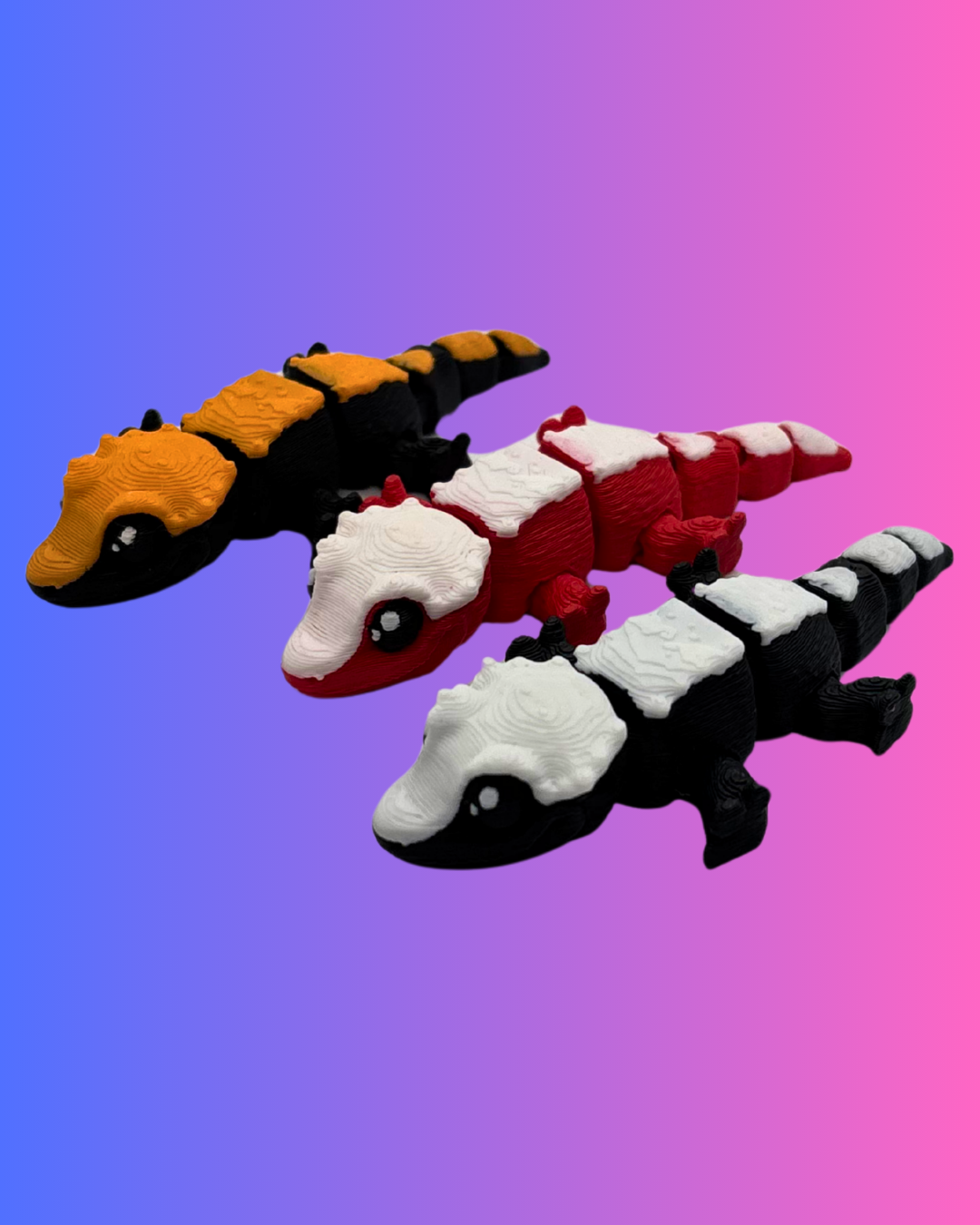 Mini Bi-Color Crested Gecko