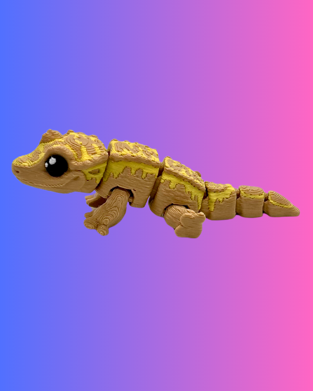 Mini Harlequin Crested Gecko