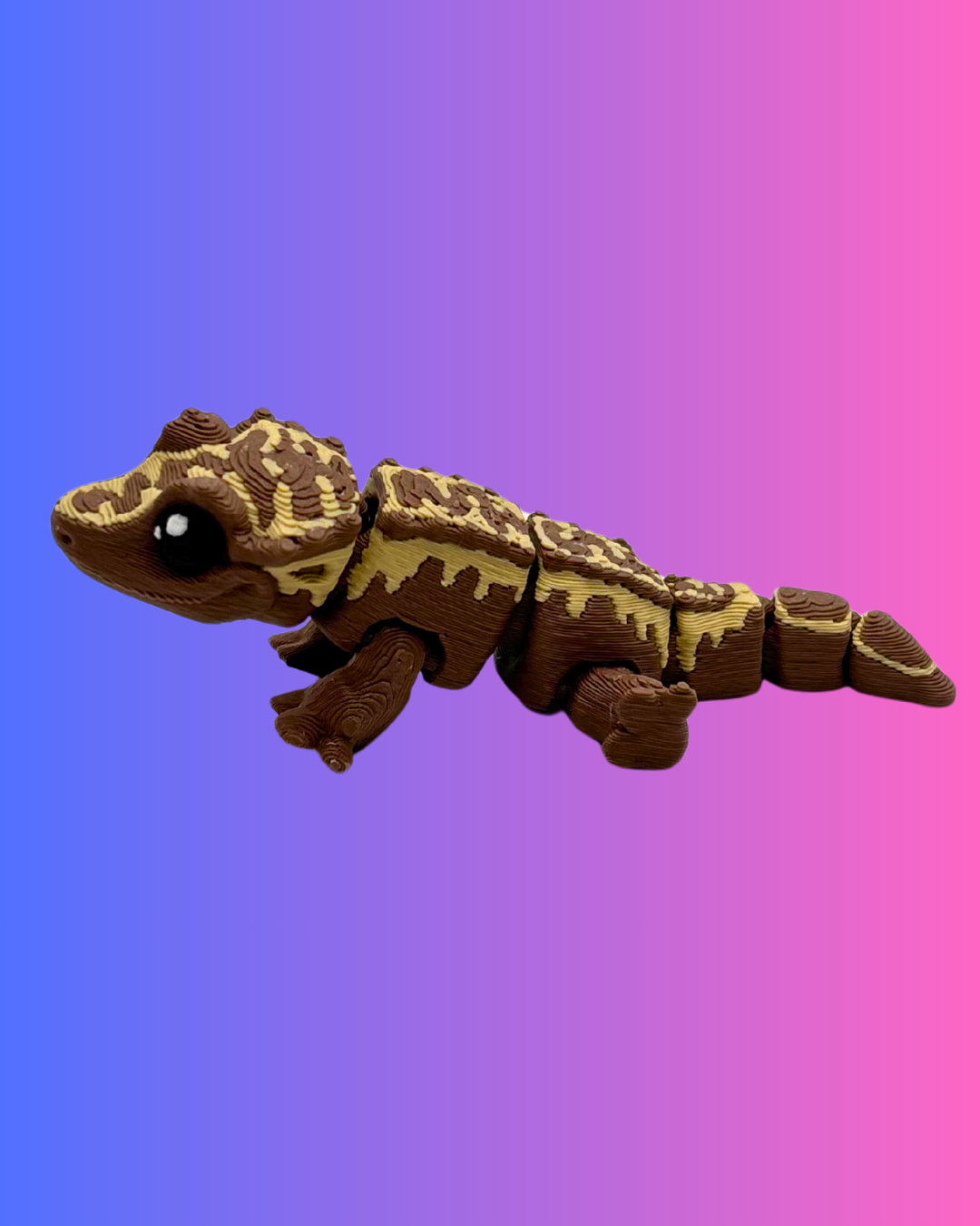 Mini Harlequin Crested Gecko