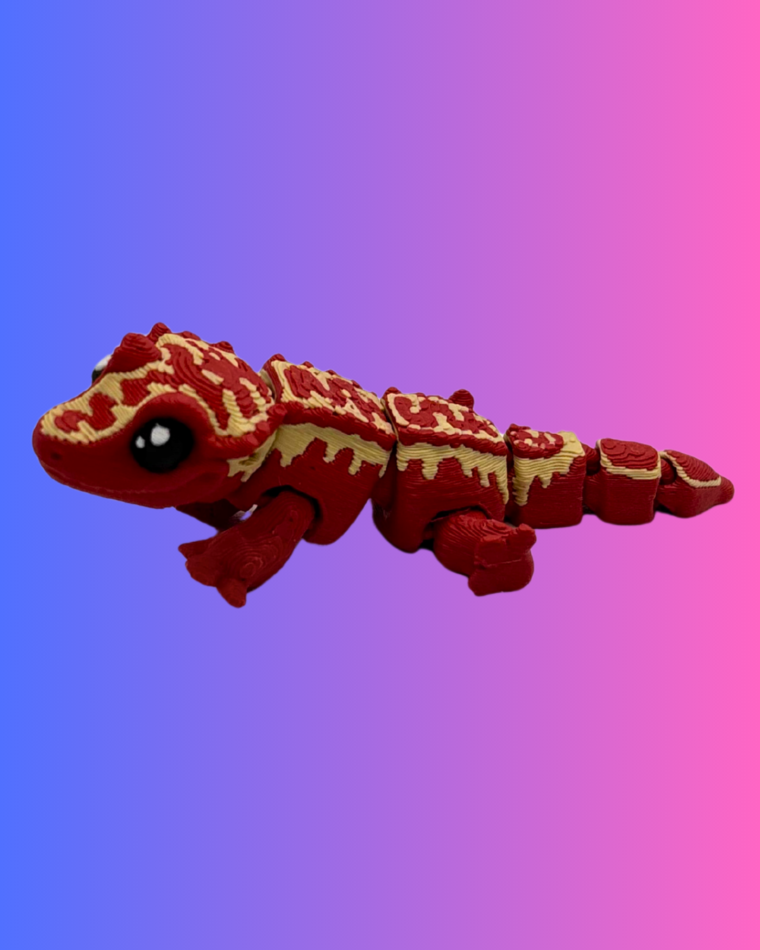 Mini Harlequin Crested Gecko